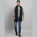 Men's Green Casual Winter Muffler - Image 7