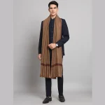 Men's Meditation Brown Wool Lohi / Shawls - Image 2