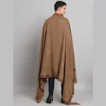 Men's Meditation Brown Wool Lohi / Shawls - Image 7