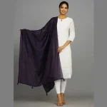 Party & Festive Wear Purple Sequins Work Chunni / Dupatta - Image 2