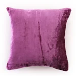 Purple Soft Double-Sided Decorative Square Pillow Case - Image 3