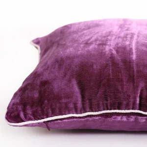Purple Soft Double-Sided Decorative Square Pillow Case - Image 5