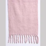 Reversible Pink Acrylic Wool Men's Scarf /Muffler - Image 6