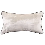 Set of 2 Velvet Cushion Cover Decorative White Pillows - Image 4