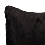 Soft Velvet Cushion Cover Black Color 40X40CM - Image 4