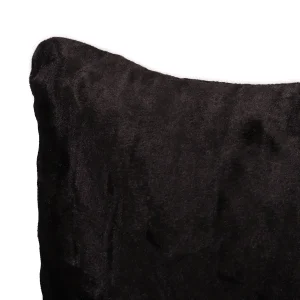 Soft Velvet Cushion Cover Black Color 40X40CM - Image 4