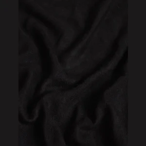 Solid Black Lohi Soft Wool Shawls Great Gift For Men's - Image 8