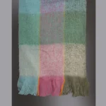 Thick Rainbow Stripe Wrap Pashmina Scarf - Image 5