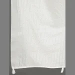 Women's Party Wear White Sequins Scarf - Image 5