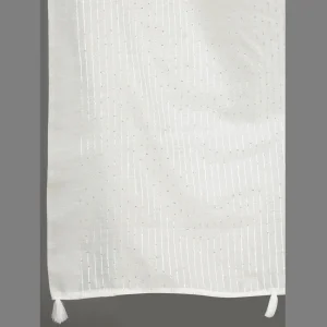 Women's Party Wear White Sequins Scarf - Image 5