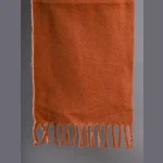 Women's Rust Designer Acrylic Scarves 72"x14" Inch - Image 7