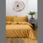 Exclusive Duvet Cover & Pillows (Gold/Beige) - Image 2