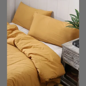 Exclusive Duvet Cover & Pillows (Gold/Beige) - Image 5