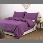 Handmade Soft Cotton Duvet Cover With Pillow Case - Image 4
