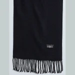 Purple Solid Wool Scarf For Women's Gift - Image 6
