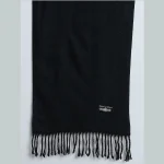 Solid Green Winter Wool Neck Wraps Scarf - Image 6