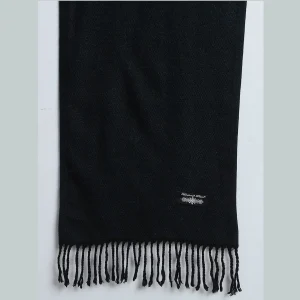 Solid Green Winter Wool Neck Wraps Scarf - Image 6