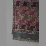 Traditional Winter Wraps Grey Wool Shawl - Image 6