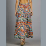 Women Beach Wear Long Skirt Multi Color - Image 5