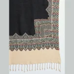 Women Winter Casual Soft And Warm Lightweight Black Stole - Image 8