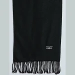 Women's Fashion Long Scarf Winter Warm Green Muffler - Image 7