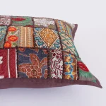 2 PC Brown Color Pillow Cover 24"x16" Inch - Image 3