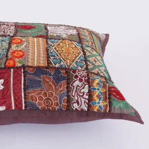 2 PC Brown Color Pillow Cover 24"x16" Inch - Image 3
