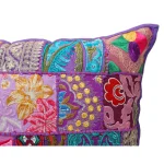 24"x16" Inch Purple Pillow Cover Set - Image 3