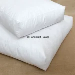 Orange Embroidery Patchwork Cotton Floor Cushion Cover - Image 5