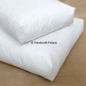 Orange Embroidery Patchwork Cotton Floor Cushion Cover - Image 5