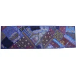 Beaded Runner Home Wall Decor Purple Tapestry - Image 2