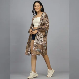 Beautiful Brown Paisley Kimono Shrug - Image 6
