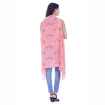 Beautiful Peach Paisley Kimono Sleeveless Shrug - Image 5