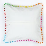 Handmade Embroidery Cushion Pillow Case 16" - Image 4