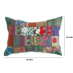 Home Bed Decor Cotton Green Pillow Case Cover - Image 4
