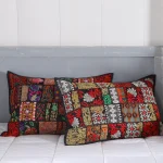 Indian Handmade Black Embroidered Pillow Cover
