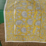 Kitchen Dining Table Cloth Yellow Floral Home Decor - Image 2