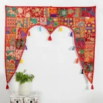 Traditional Bandhanwar Home Decoration Red Toran