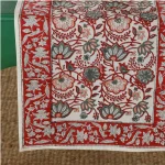 Traditional Floral Design Table Runner - Image 2