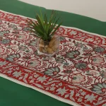 Traditional Floral Design Table Runner - Image 3