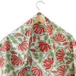 Beautiful Floral Print Soft Cotton Scarf For Women - Image 4