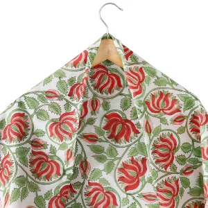 Beautiful Floral Print Soft Cotton Scarf For Women - Image 4