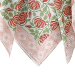 Beautiful Floral Print Soft Cotton Scarf For Women - Image 5