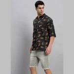 Black Panther Printed Cotton Shirts For Men's - Image 3