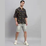 Black Panther Printed Cotton Shirts For Men's - Image 5