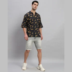 Black Panther Printed Cotton Shirts For Men's - Image 5