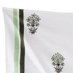 Block Floral Printed Large Waffle Lightweight Beach Towel - Image 5