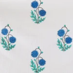 Block Printed Waffle Towels Super Absorbent Bath Towels - Image 4