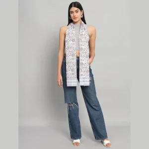 Floral Printed Scarf, Scarves, Stole & Shawl For Women - Image 3