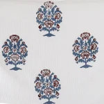Hand Block Print Cotton Waffle Bath Towels - Image 4